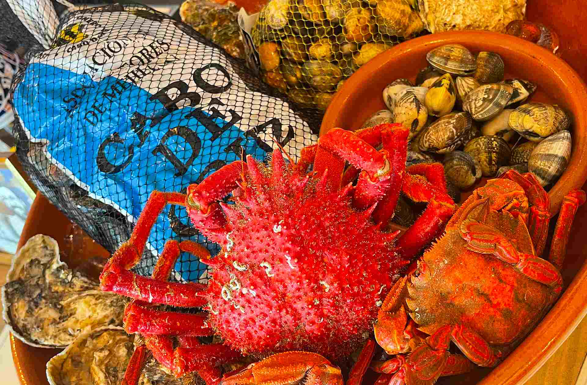 Leckere galicische Wurst-/Käseplatte!